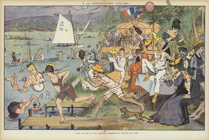 Illustrasjon for Le Rire av Guillaume Le Barrois dOrgeval