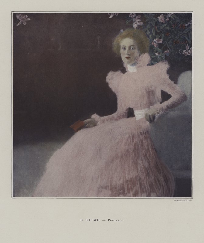 Portrait of Sonja Knips  av Gustav Klimt