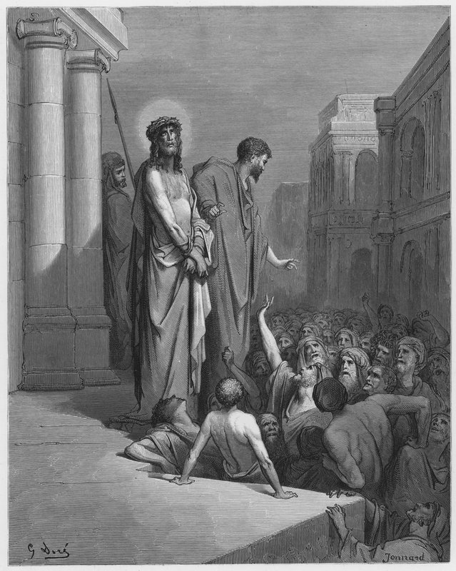 Gustave Dore Bibelen: Kristus presentert for folket av Gustave Dore