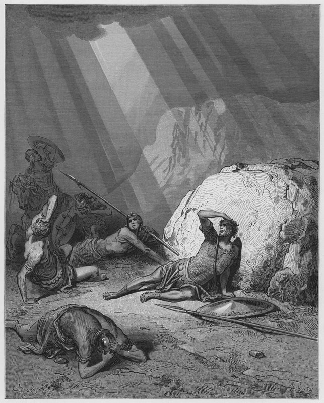 Gustave Dore Bibelen: Omvendelse av S Paul av Gustave Dore