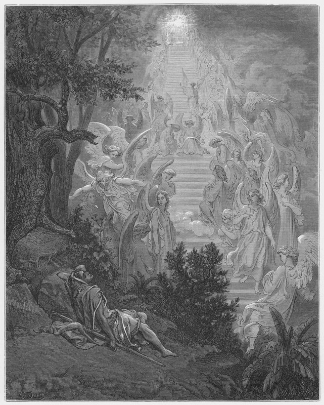 Gustave Dore Bibelen: Jacobs drøm av Gustave Dore