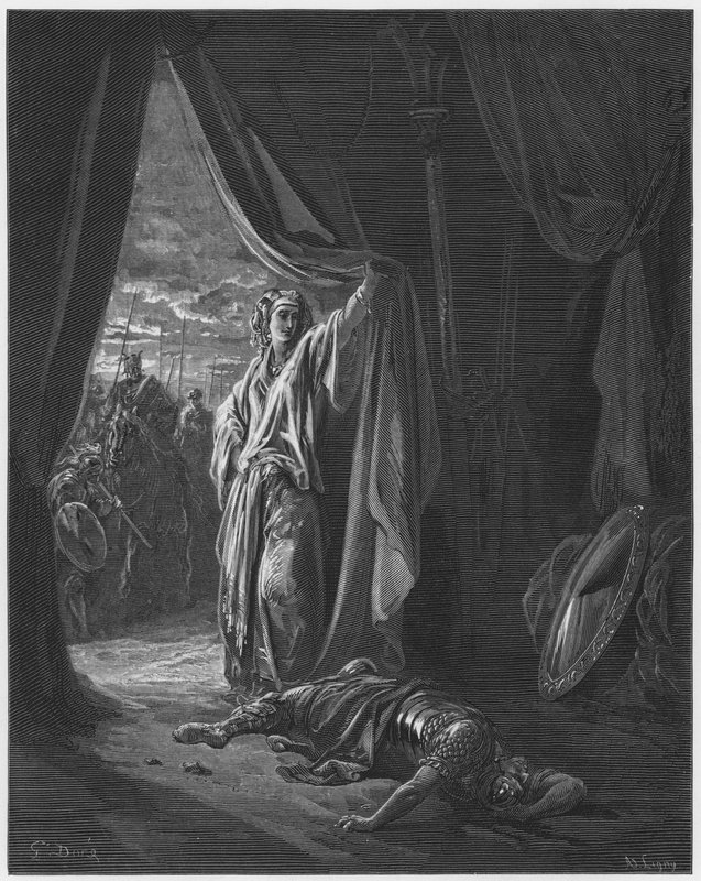 Gustave Dore Bibelen: Jael og Sisera av Gustave Dore