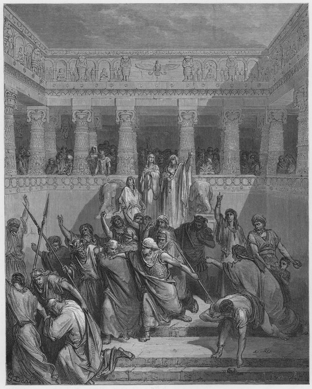 Gustave Dore Bibelen: Begrunnelse av Susanna av Gustave Dore