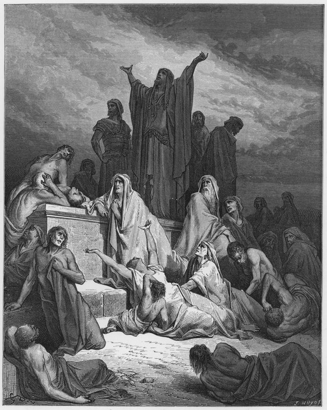 Gustave Dore Bibelen: Jerusalems pest av Gustave Dore