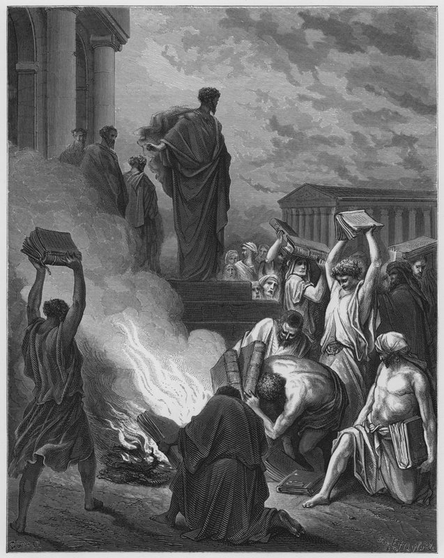 Gustave Dore Bibelen: S Paulus i Efesos av Gustave Dore