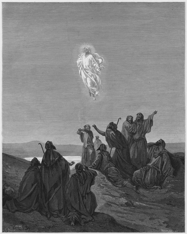 Gustave Dore Bibelen: Himmelfarten av Gustave Dore