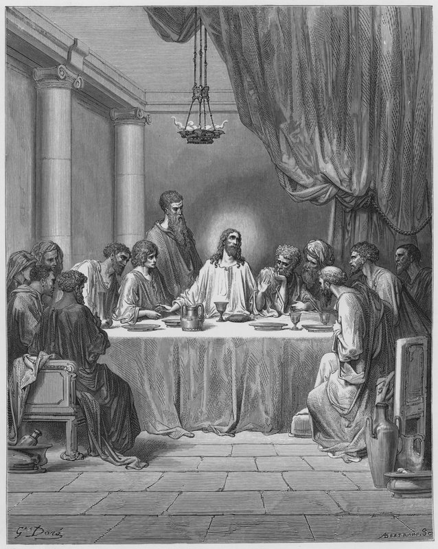 Gustave Dore Bibelen: Nattverden av Gustave Dore