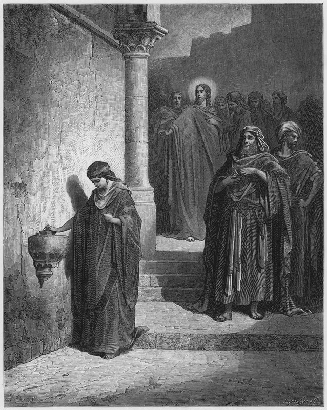 Gustave Dore Bibelen: Enkemidden av Gustave Dore