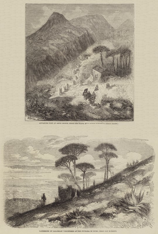 Skisser av Italia av Gustave Dore