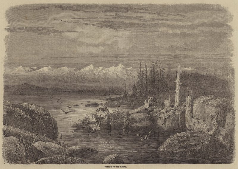 Rhônedalen av Gustave Dore