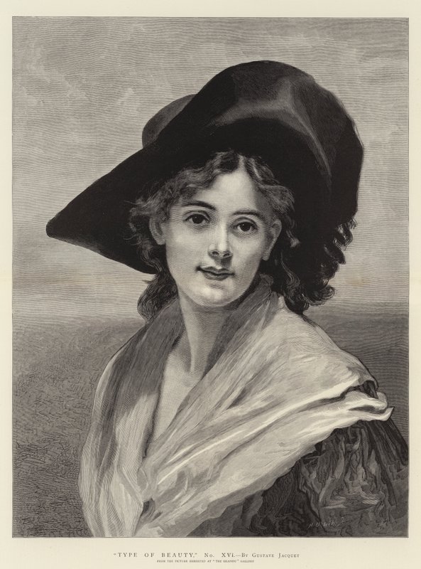 Type skjønnhet av Gustave Jacquet
