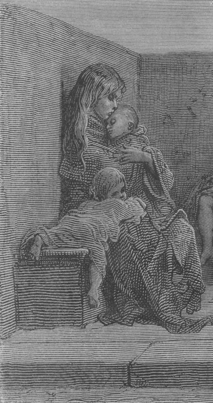 På La Belle Etoile av Gustave after Dore