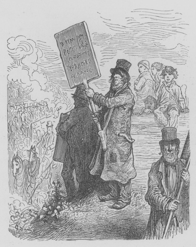 Reisende plakater av Gustave after Dore