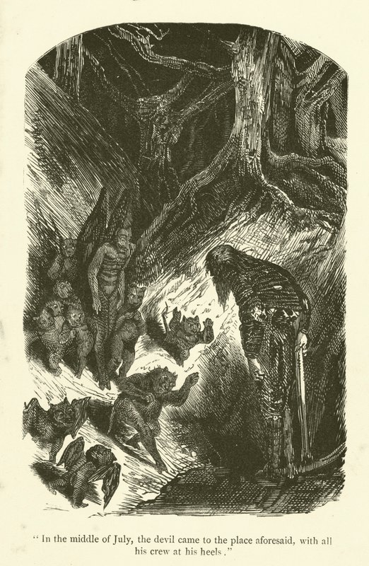 Illustrasjon for verkene til Rabelais av Gustave after Dore
