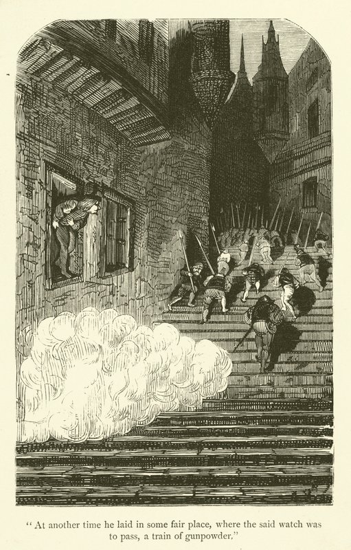 Illustrasjon for verkene til Rabelais av Gustave after Dore