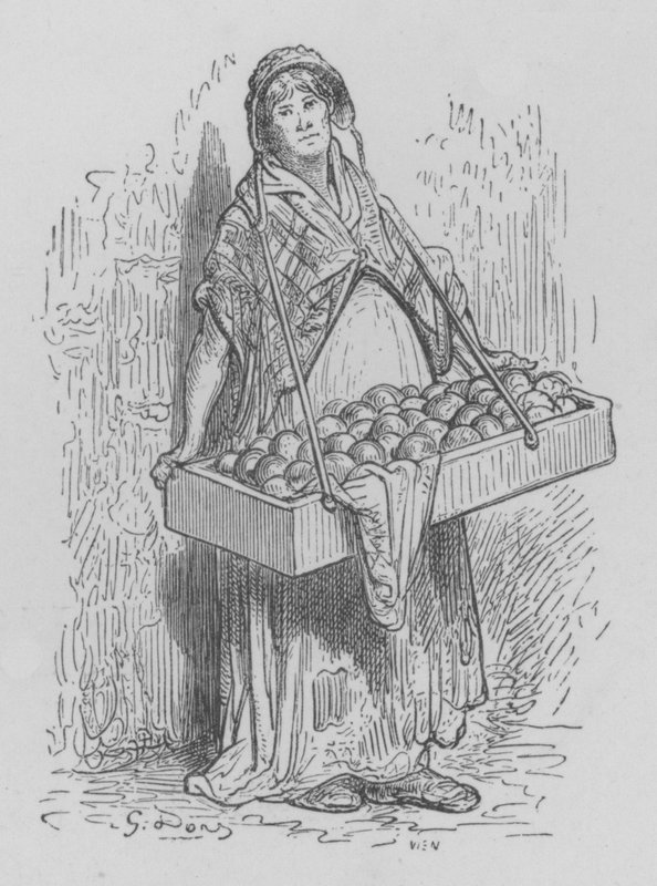 Kjøpmannen DOranges av Gustave after Dore