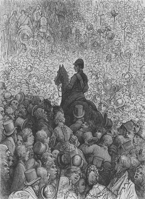 Derbyet, vinneren av Gustave after Dore