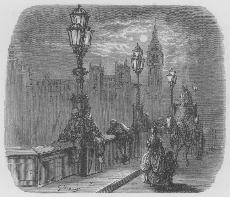 Lime-House Dock av Gustave after Dore