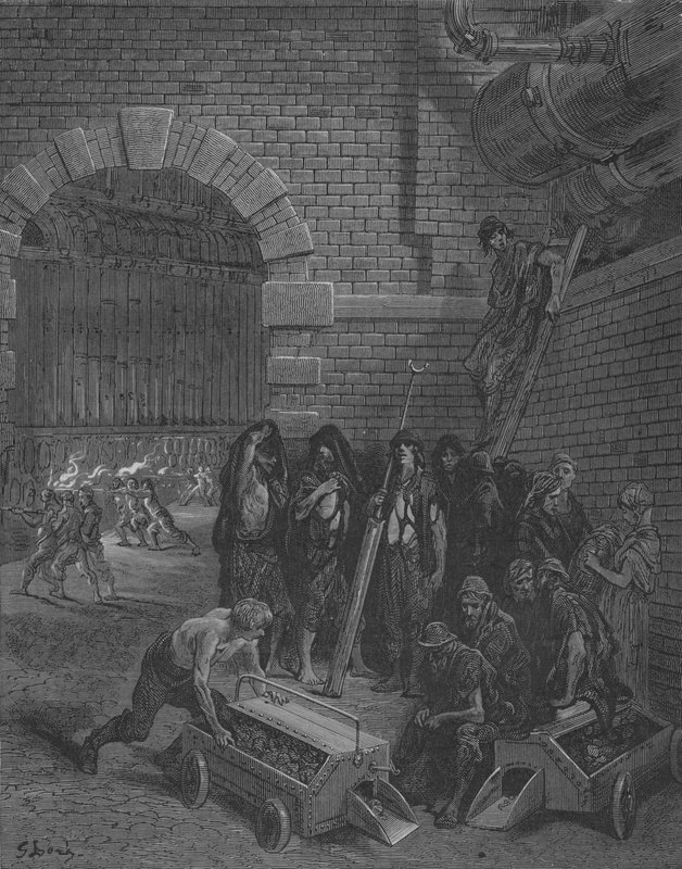 Gassen av Gustave after Dore