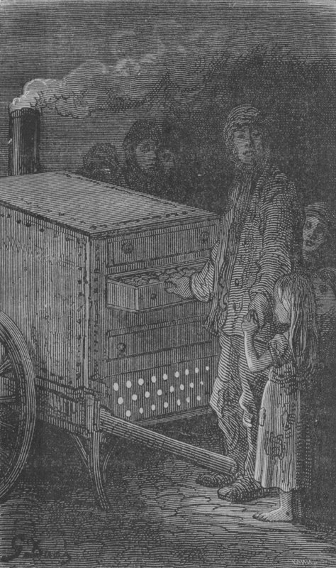 Baktepotethandleren av Gustave after Dore