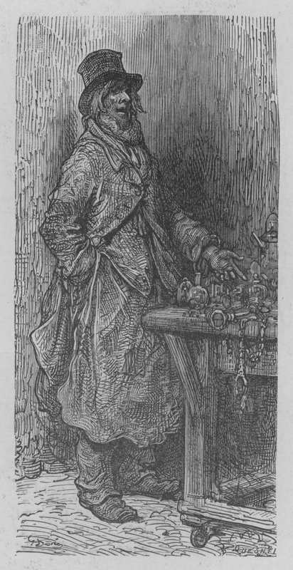 Låsehandleren av Gustave after Dore