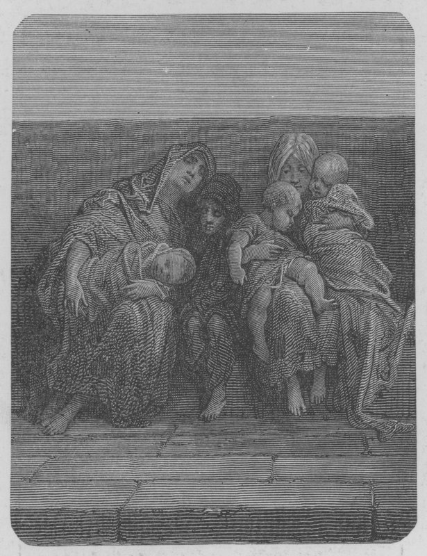 Mødre og barn av Gustave after Dore