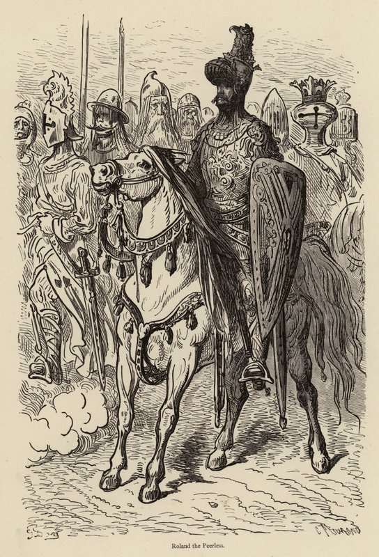 Roland the Peerless av Gustave after Dore