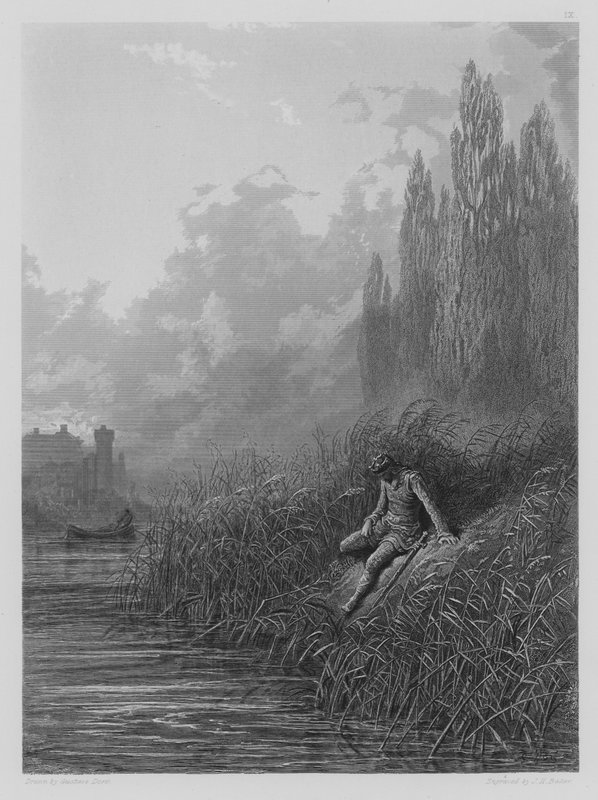 Lancelots anger av Gustave after Dore