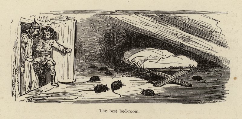 Det beste soverommet av Gustave after Dore