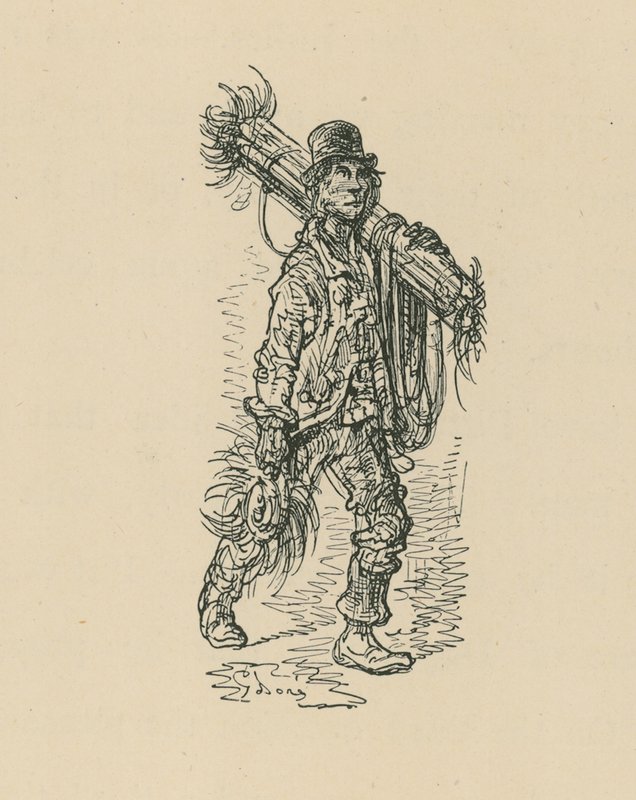 En skorsteinsfeier av Gustave Dore