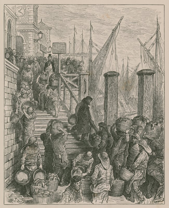 Billingsgate av Gustave Dore