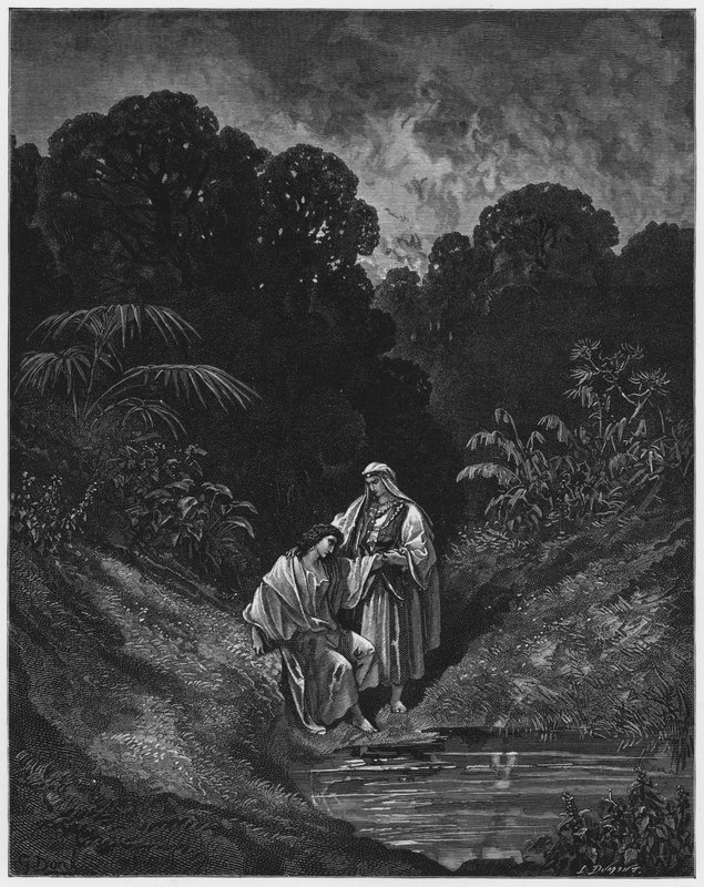 Gustave Dore Bibelen: David og Jonathan av Gustave Dore