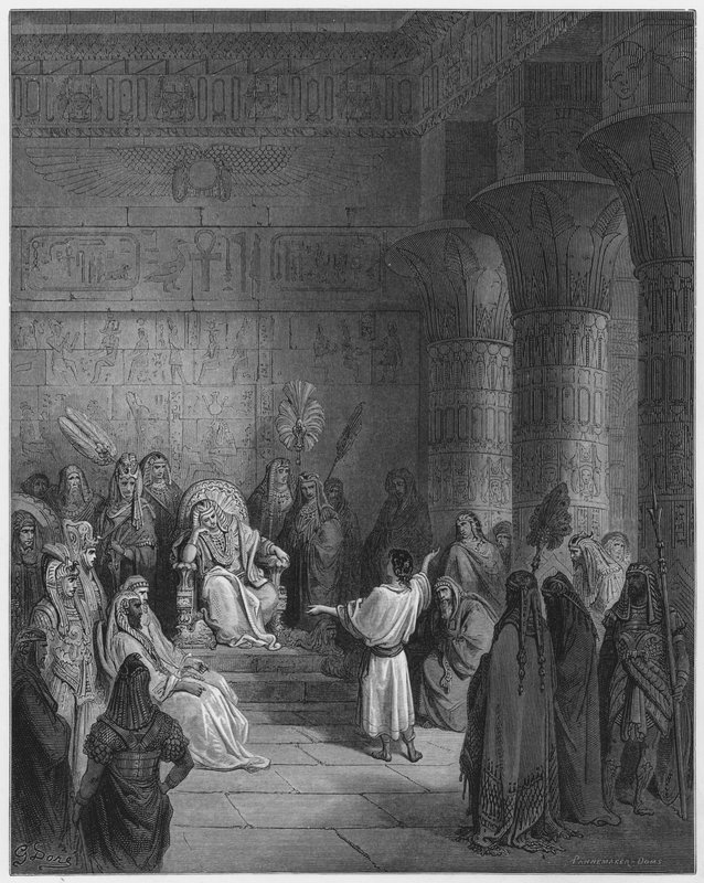Gustave Dore Bibelen: Josef tolker faraos drøm av Gustave Dore