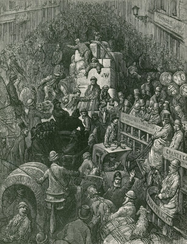Londons gatebilde av Gustave Dore