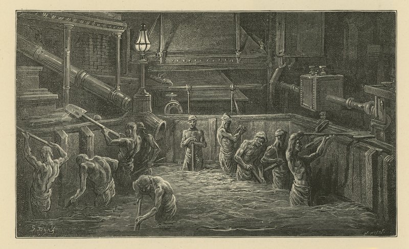 Blande malten (gravering) av Gustave Dore