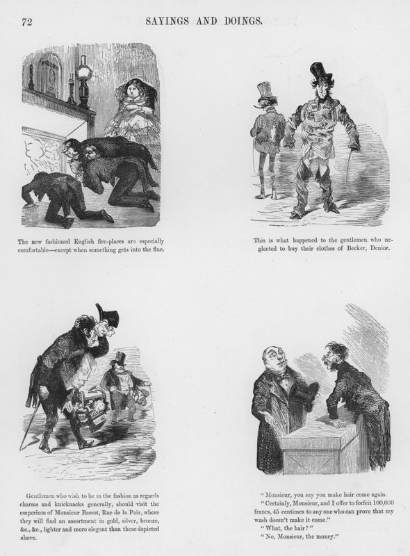 Sketcher Humorous and Grotesque av Gustave Dore (gravering) av Gustave Dore