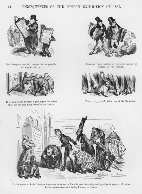 Sketcher Humorous and Grotesque av Gustave Dore (gravering) av Gustave Dore