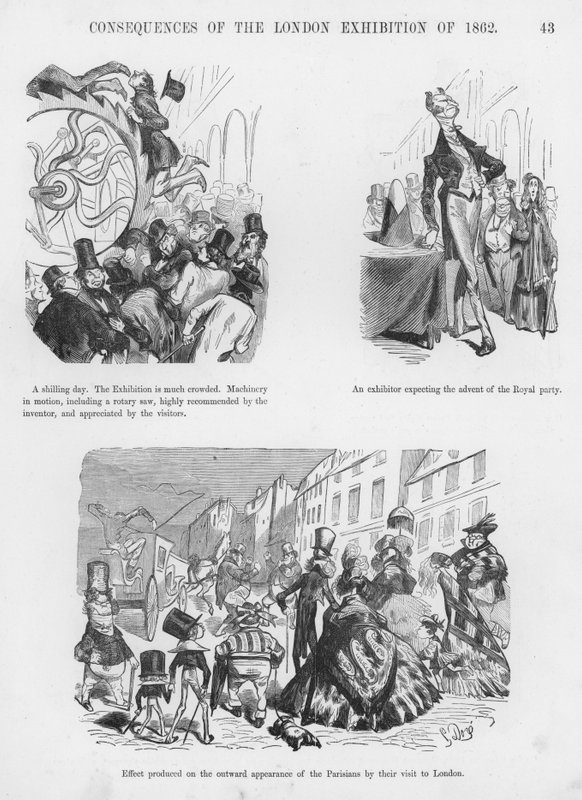 Sketcher Humorous and Grotesque av Gustave Dore (gravering) av Gustave Dore