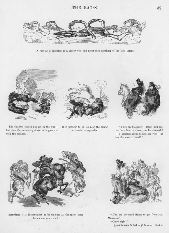 Sketcher Humorous and Grotesque av Gustave Dore (gravering) av Gustave Dore
