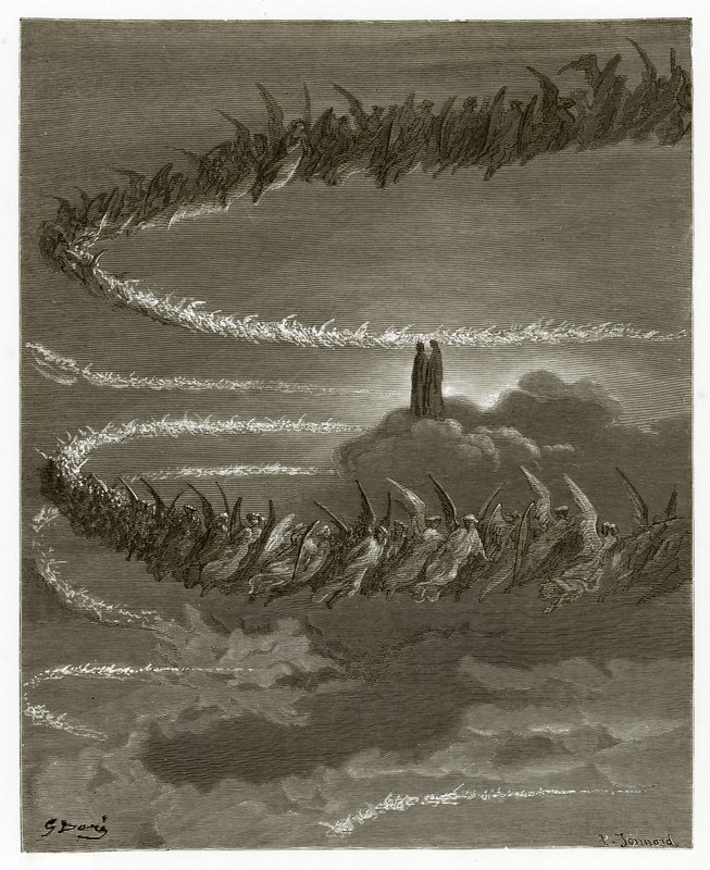 Åndene i Jupiter av Gustave Dore