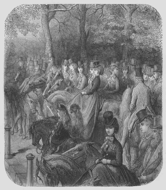 Hyde Park, Amazonas av Gustave after Dore