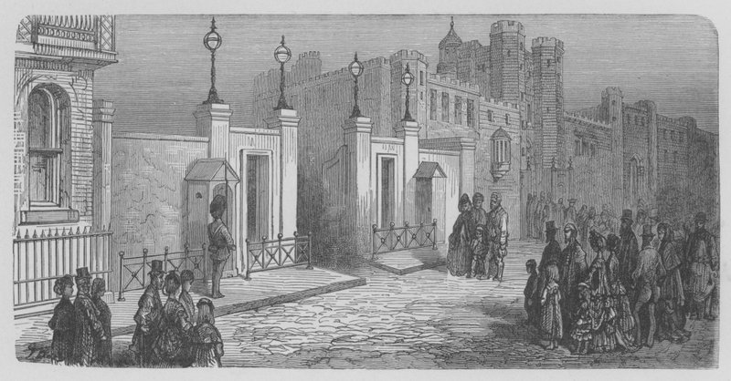 En dør av Saint-James av Gustave after Dore