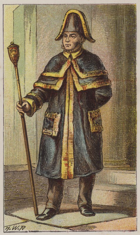 Beadle (farge litho) av H.W. (after) Petherick