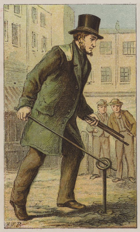 Turncock (farge litho) av H.W. (after) Petherick