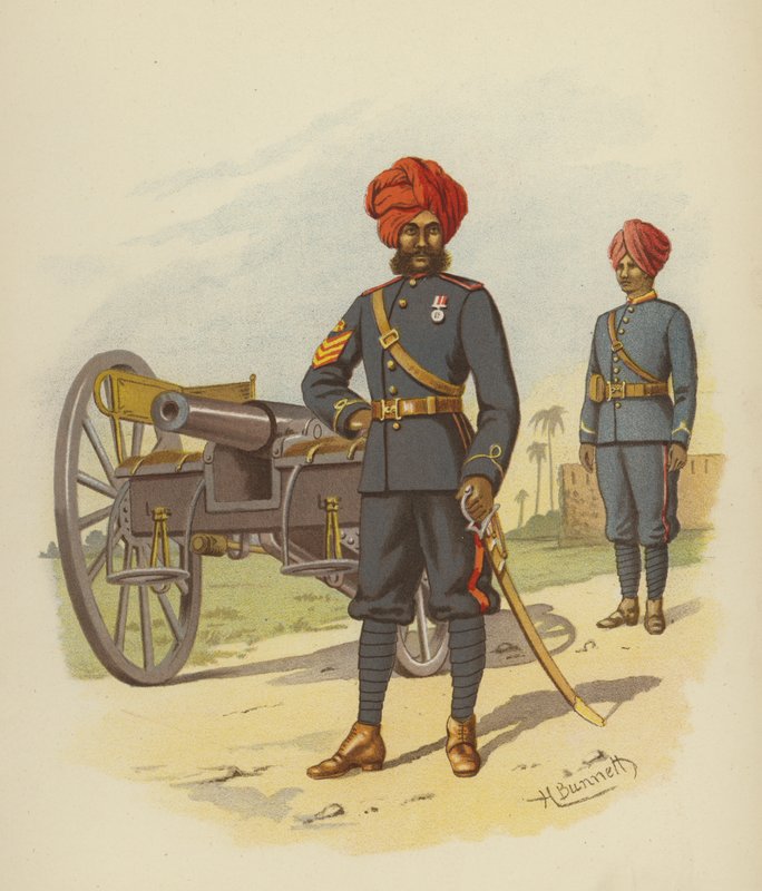Bombay-artilleriet av H. Bunnett
