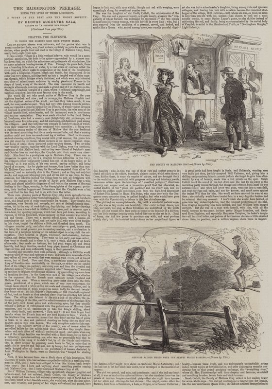The Baddington Peerage av Hablot Knight Browne