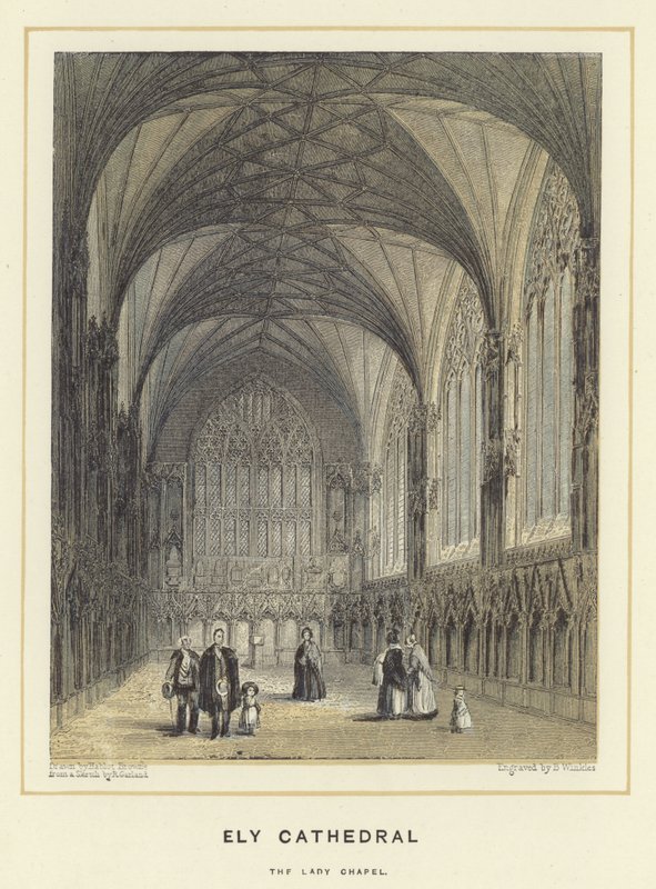 Ely-katedralen, Lady Chapel av Hablot Knight Browne