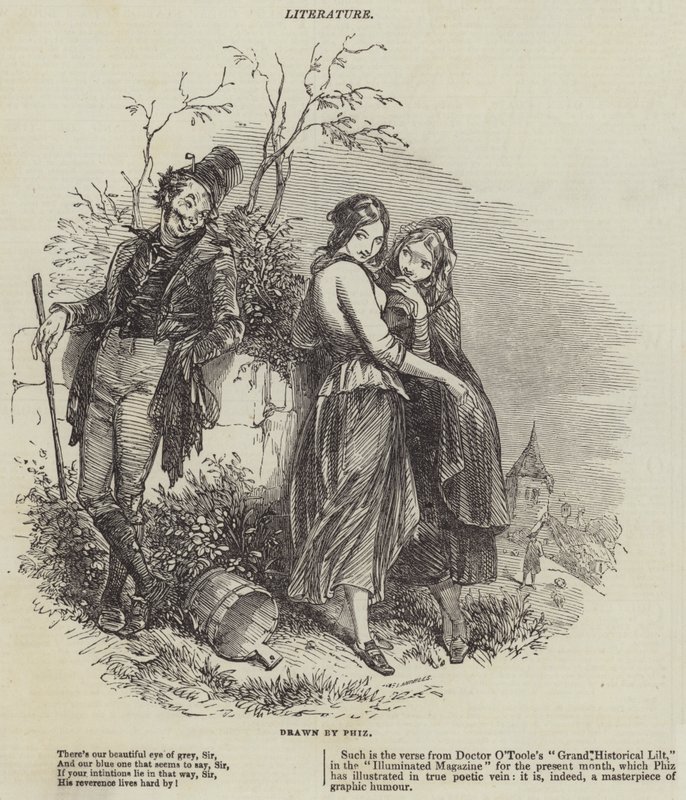 Grand Historical Lilt av Hablot Knight Browne