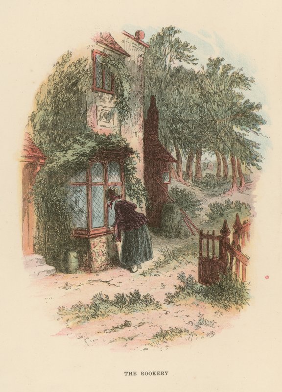 Illustrasjon for David Copperfield av Hablot Knight Browne
