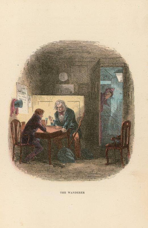 Illustrasjon for David Copperfield av Hablot Knight Browne